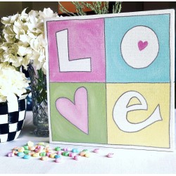 Love Block: Pastels